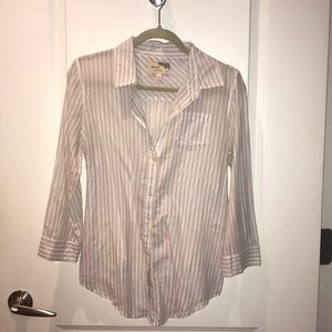 Elizabeth and James Cohen button up